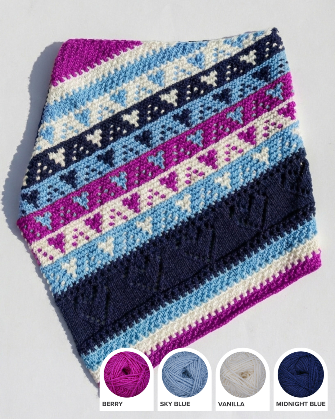 Ewe Heart Cowl Yarn Kit