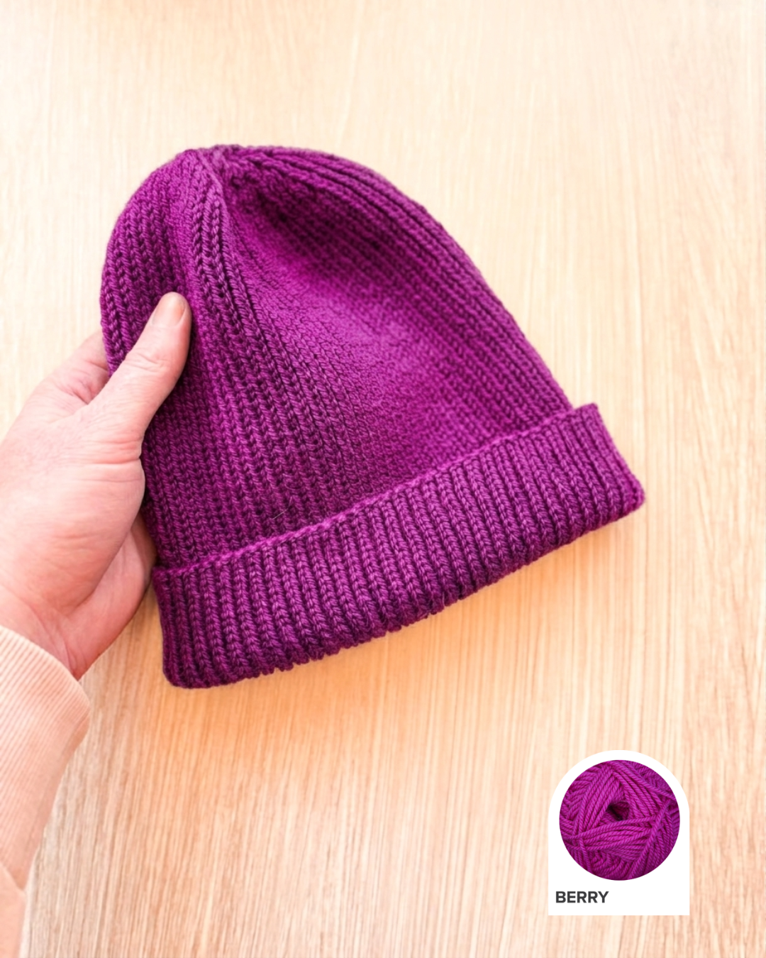 Burnout Beanie Yarn Kit