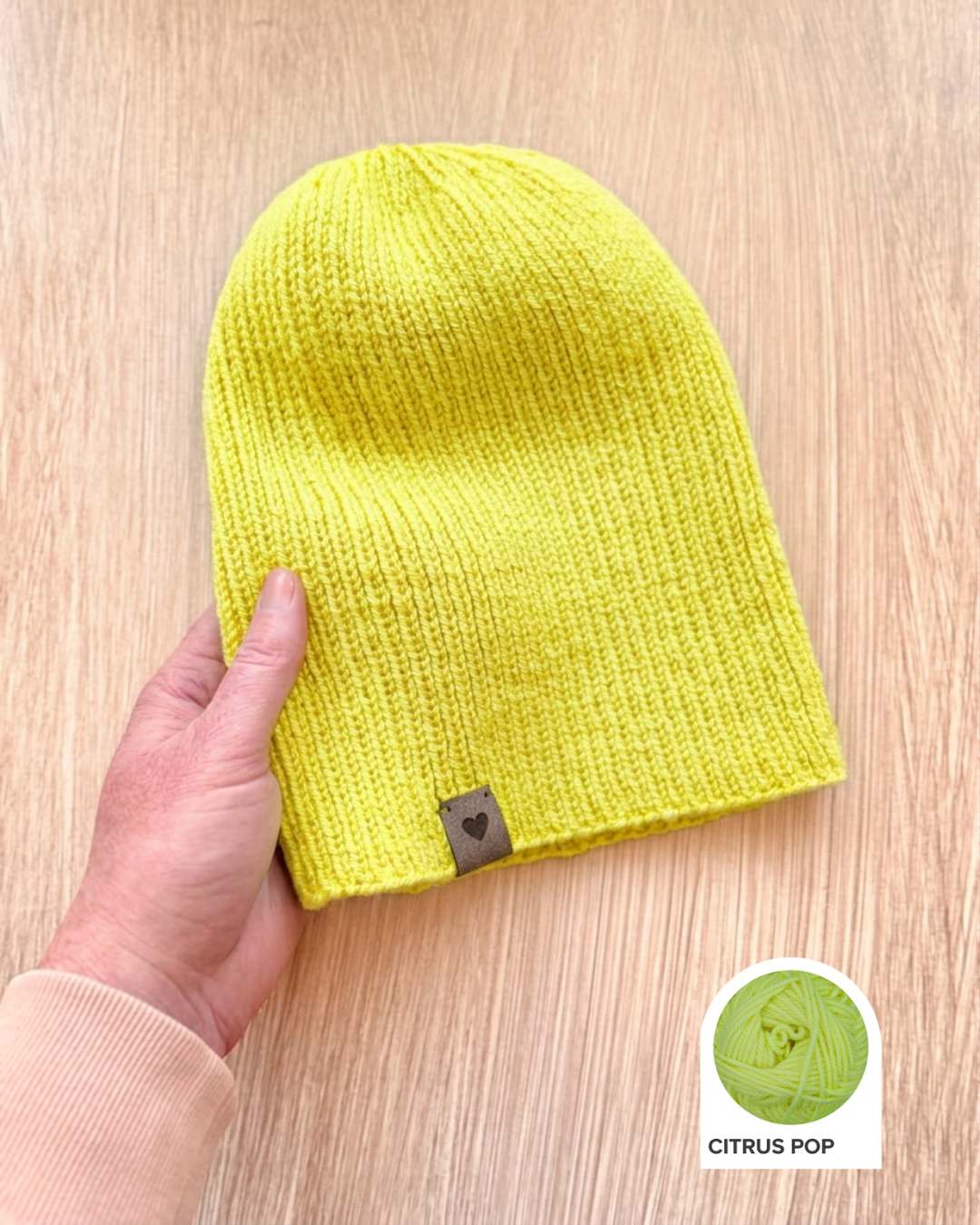 Burnout Beanie Yarn Kit