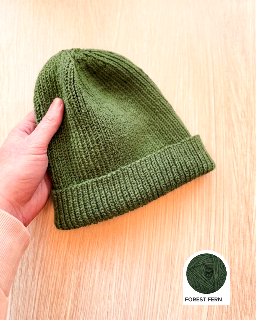 Burnout Beanie Yarn Kit