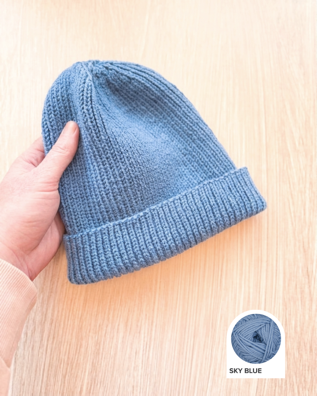 Burnout Beanie Yarn Kit