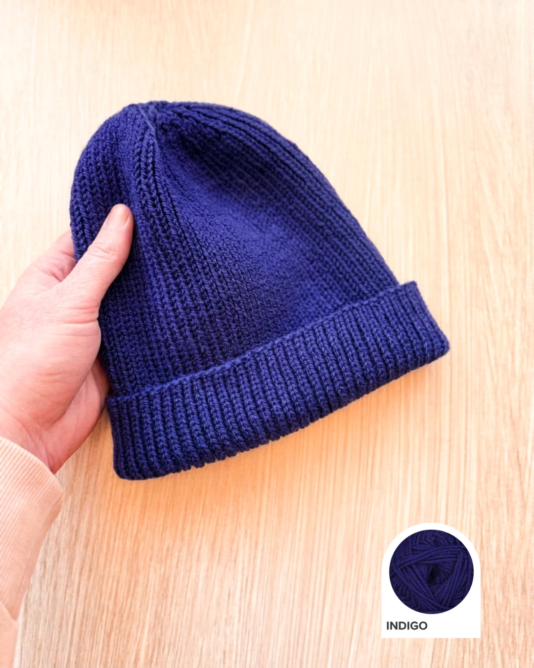Burnout Beanie Yarn Kit