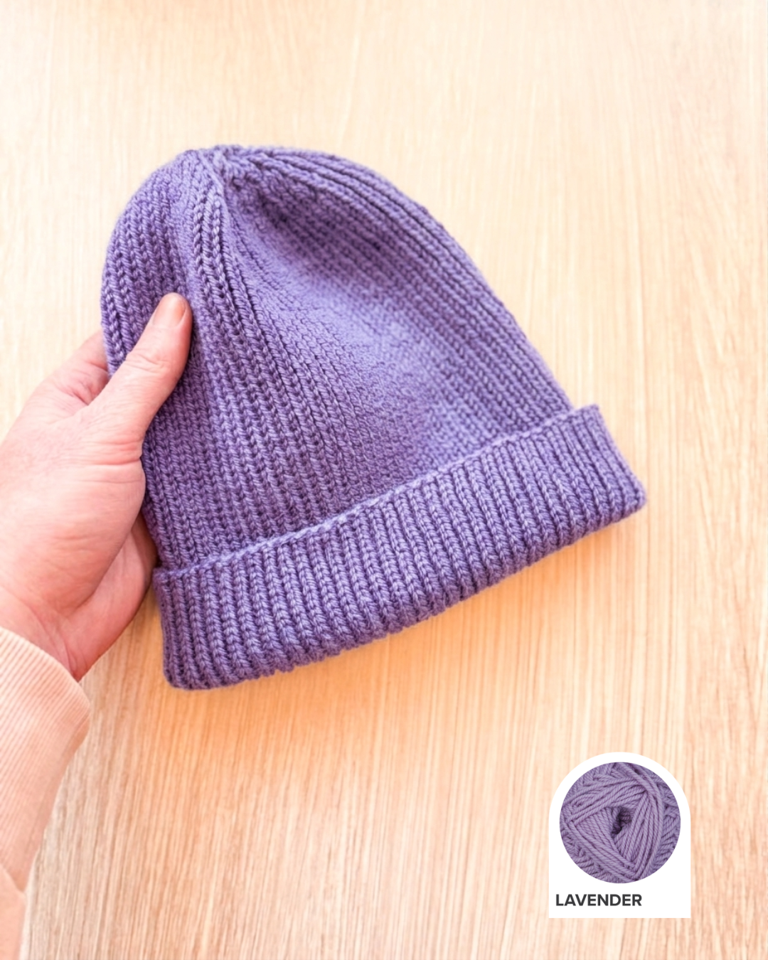 Burnout Beanie Yarn Kit
