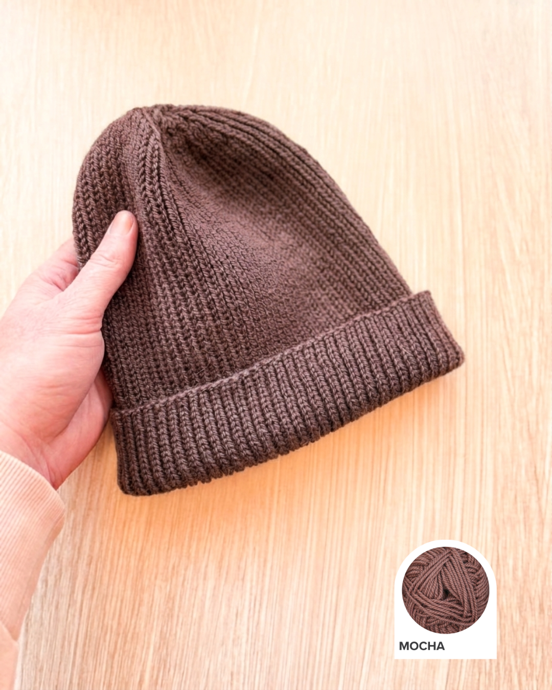 Burnout Beanie Yarn Kit