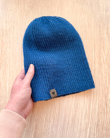 Burnout Beanie PDF Hat Knitting Pattern