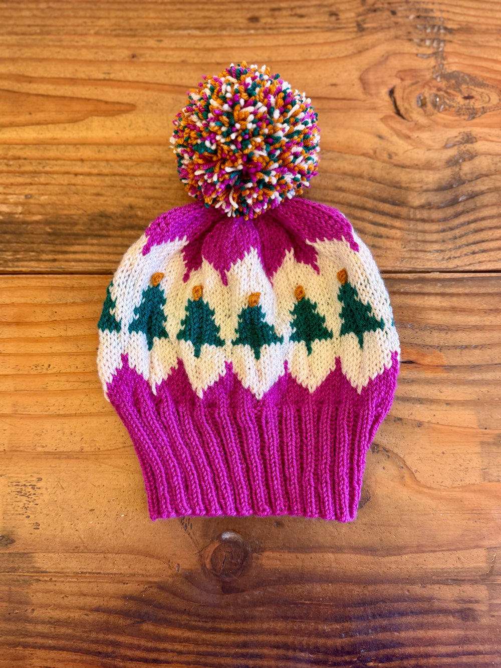 Christmas Tree Farm Hat Yarn Kit