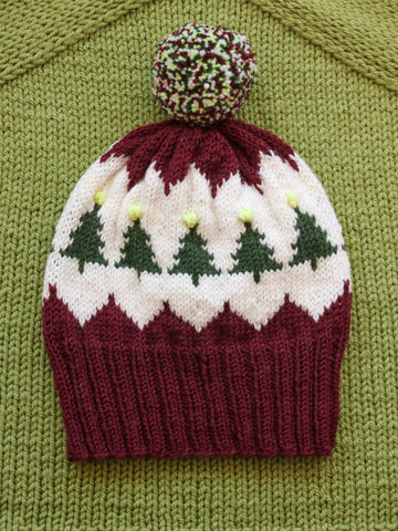 Christmas Tree Farm Hat Yarn Kit