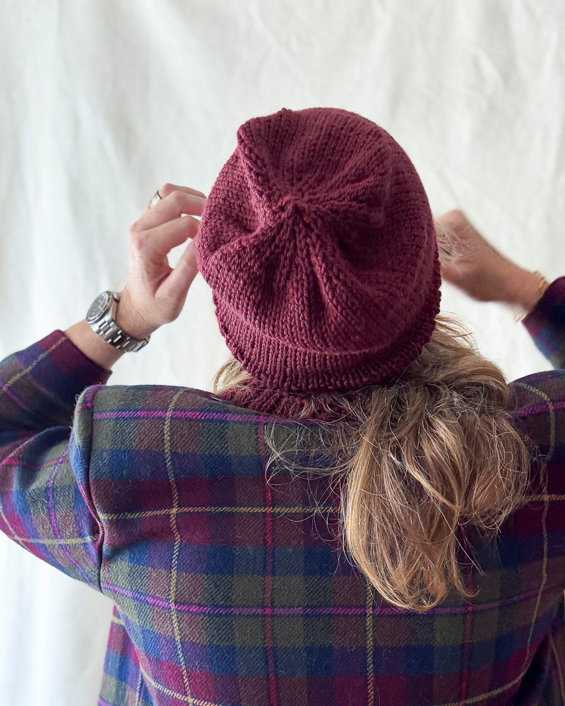 Fall Beanie and Bandana PDF Knitting Pattern Set