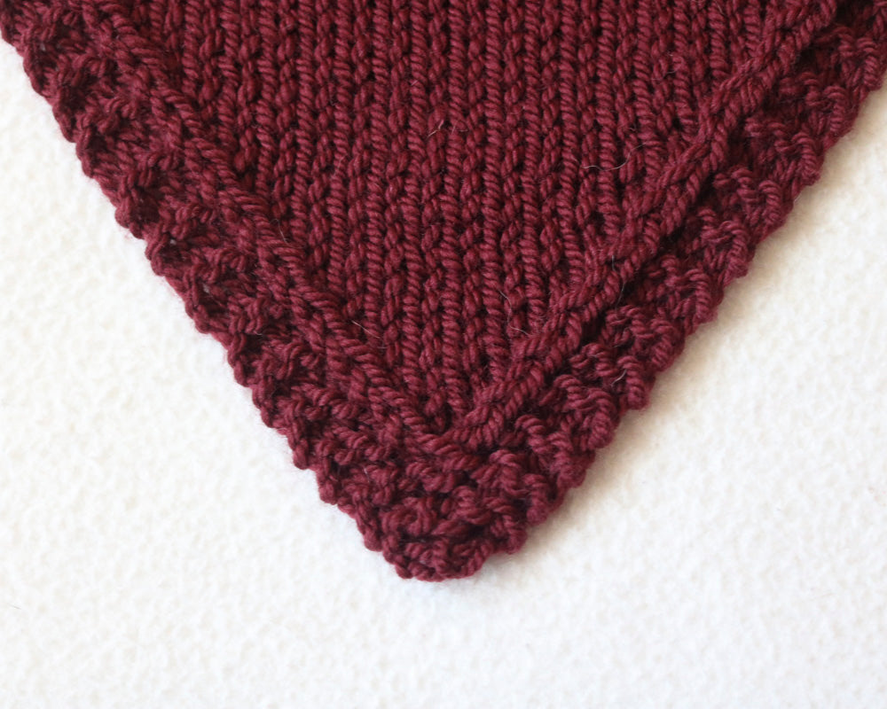 Fall Beanie and Bandana PDF Knitting Pattern Set