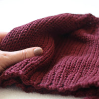 Fall Beanie and Bandana PDF Knitting Pattern Set