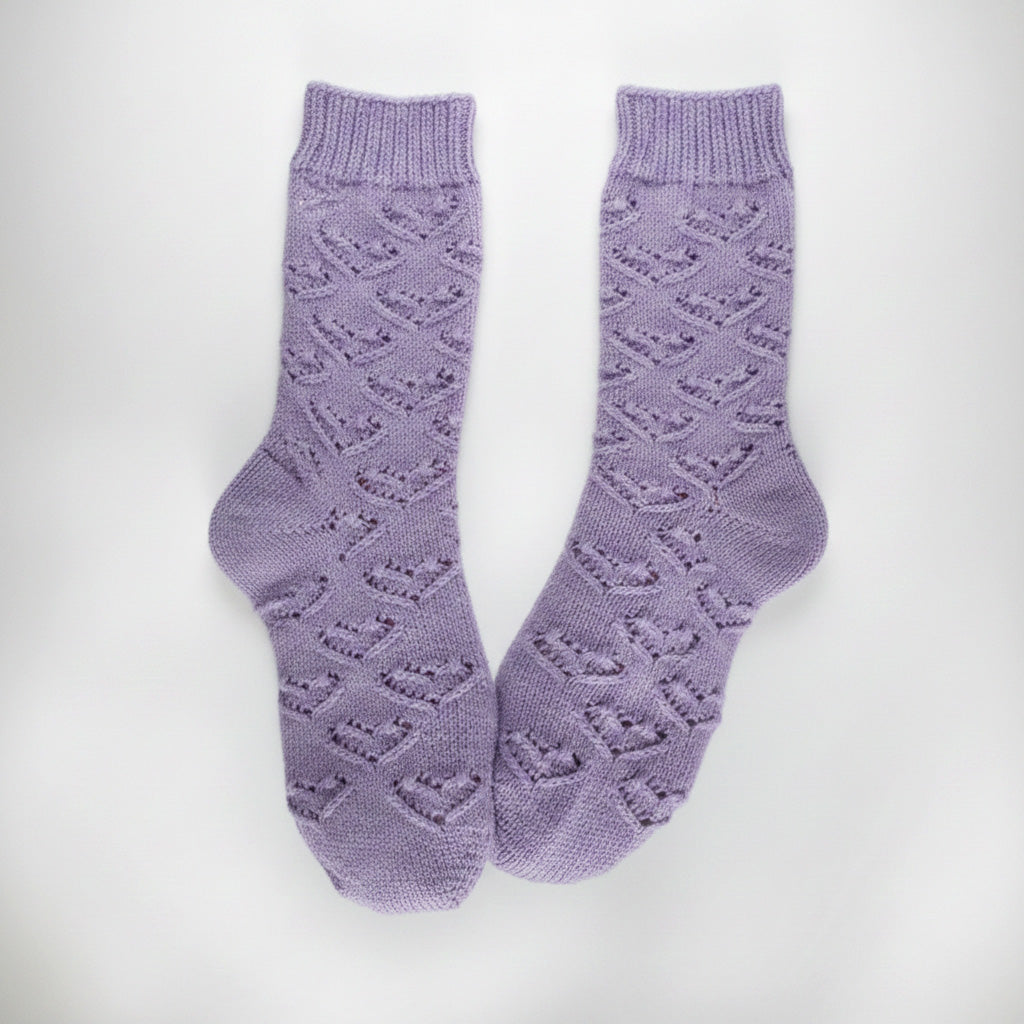 Ewe Heart Socks Yarn Knitting Kit
