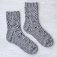 Ewe Heart Socks PDF Knitting Pattern