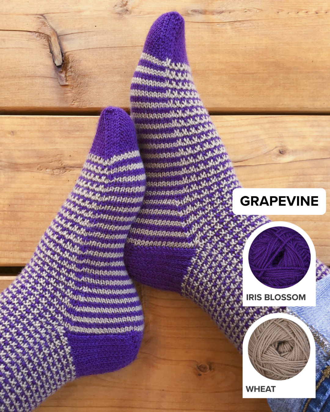 Stripe It To Me Socks Yarn Kit