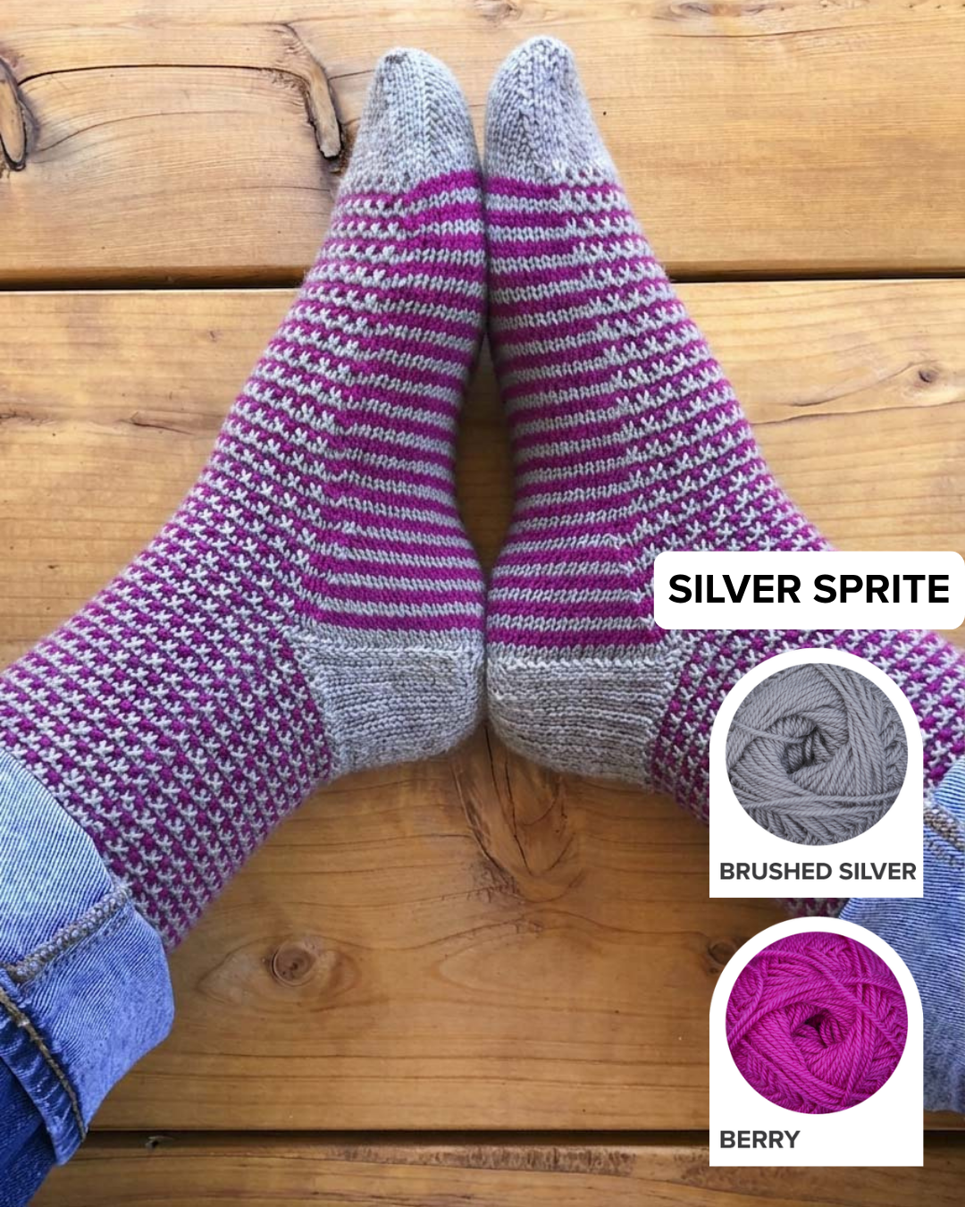 Stripe It To Me Socks Yarn Kit