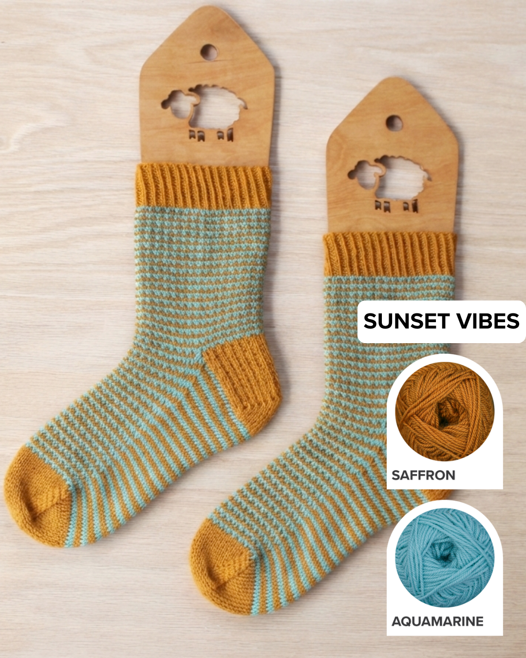 Stripe It To Me Socks Yarn Kit