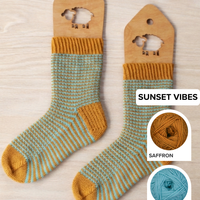 Stripe It To Me Socks Yarn Kit