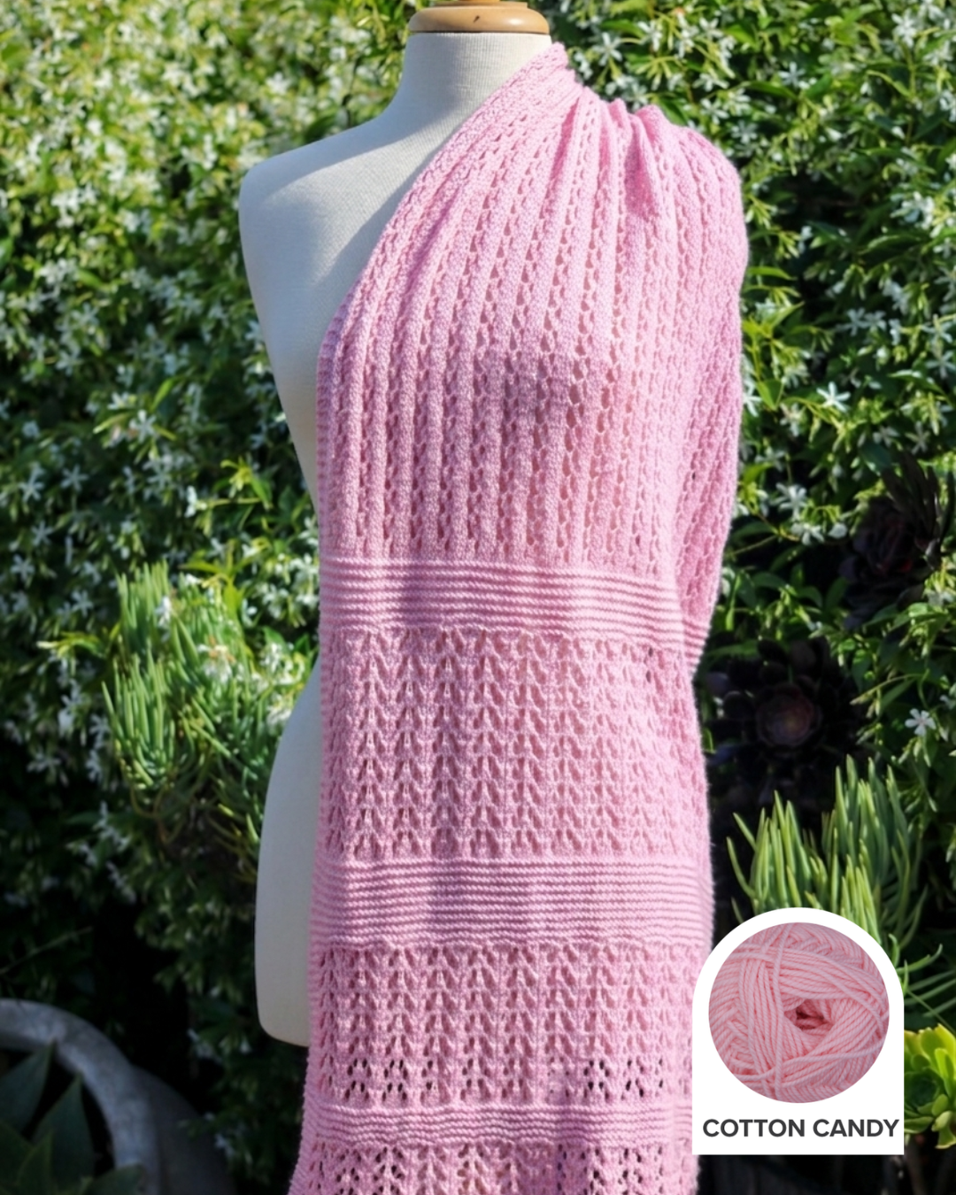 Sweet Jasmine Shawl Yarn Kit