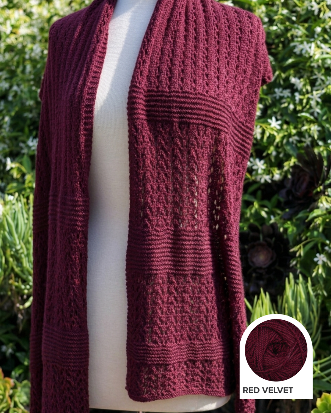 Sweet Jasmine Shawl Yarn Kit