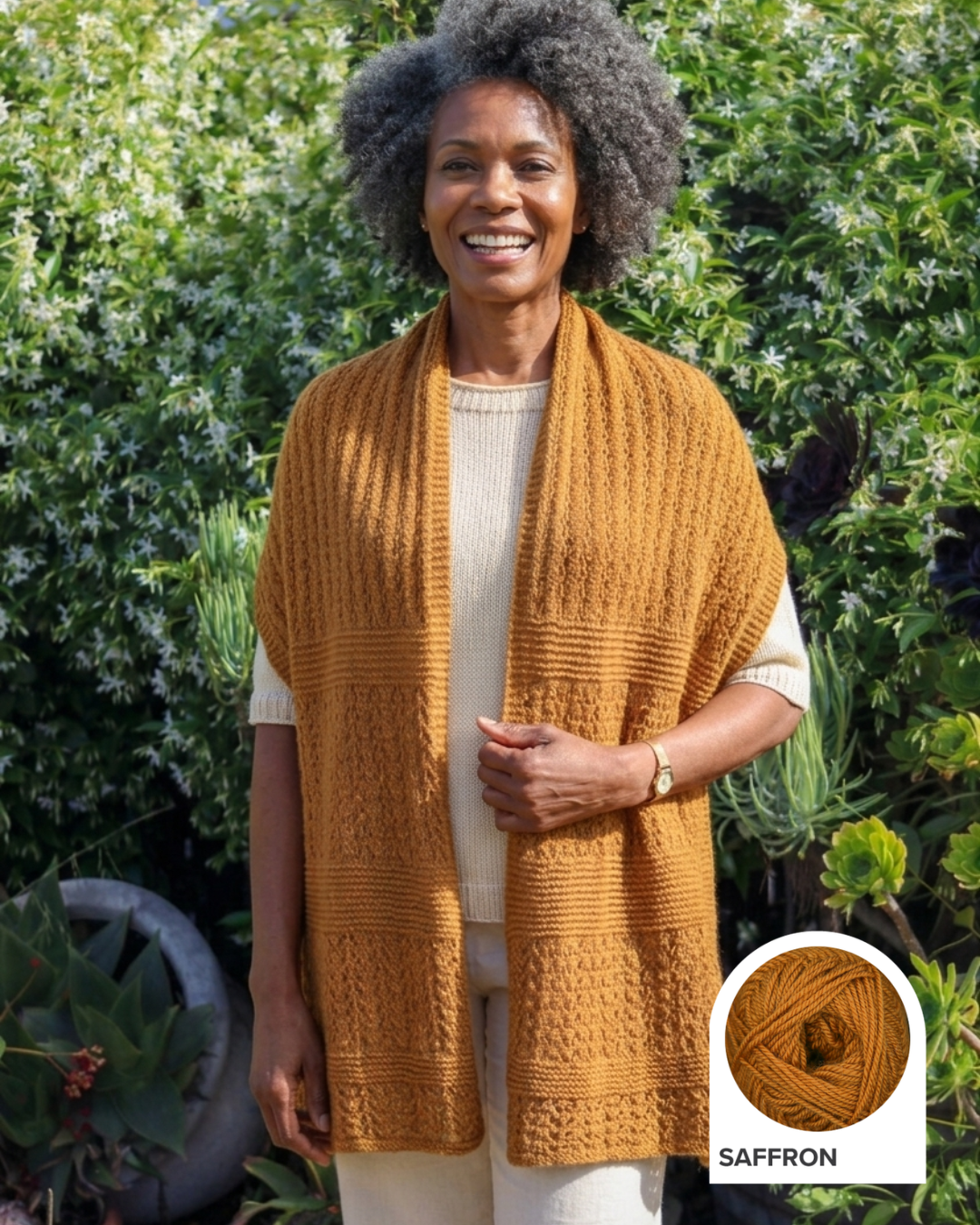 Sweet Jasmine Shawl Yarn Kit