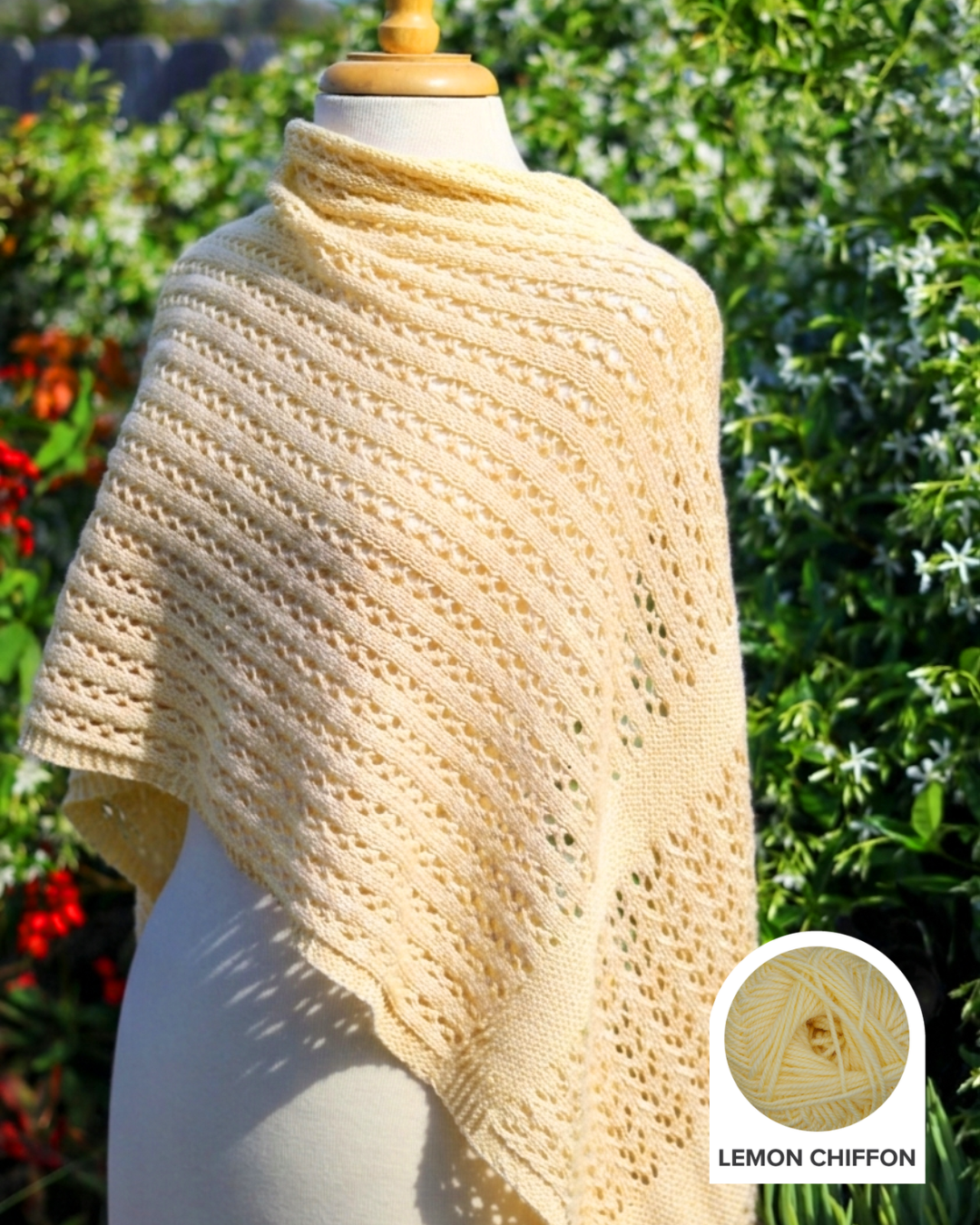 Sweet Jasmine Shawl Yarn Kit