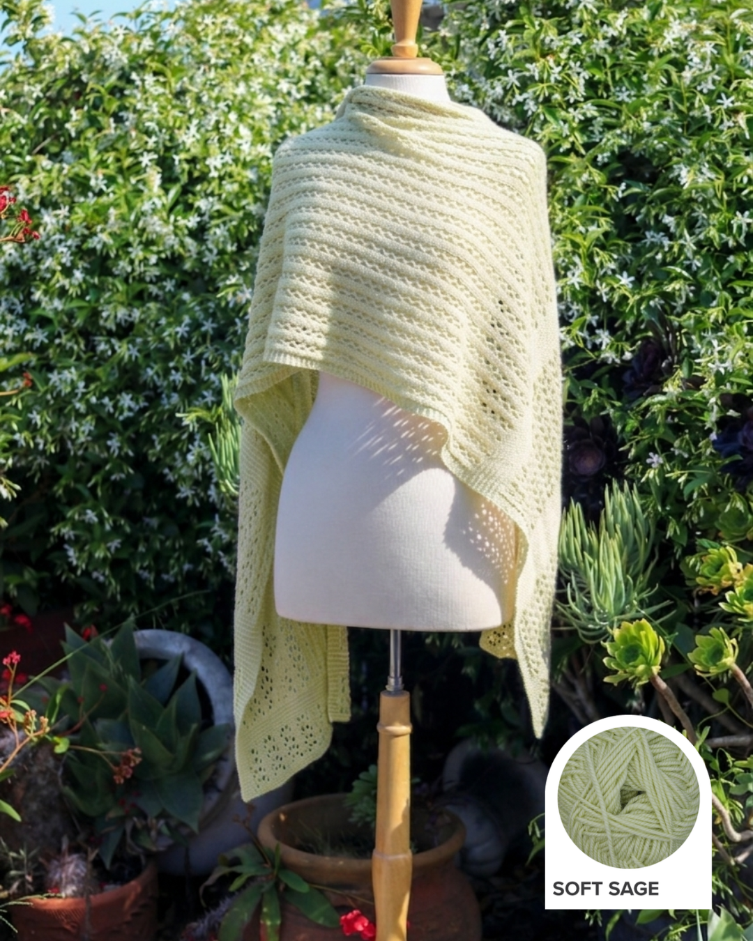 Sweet Jasmine Shawl Yarn Kit