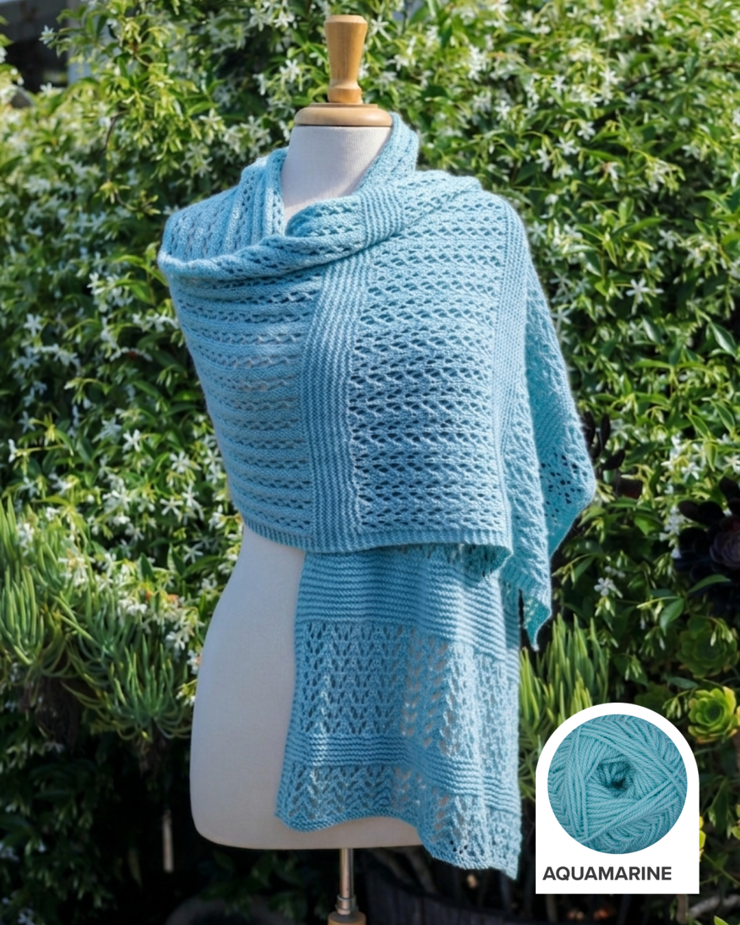 Sweet Jasmine Shawl Yarn Kit