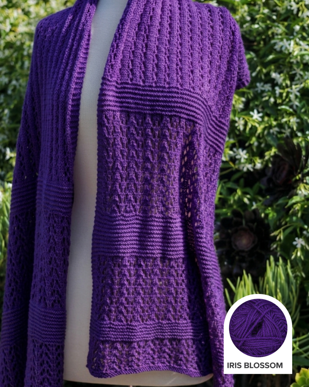 Sweet Jasmine Shawl Yarn Kit