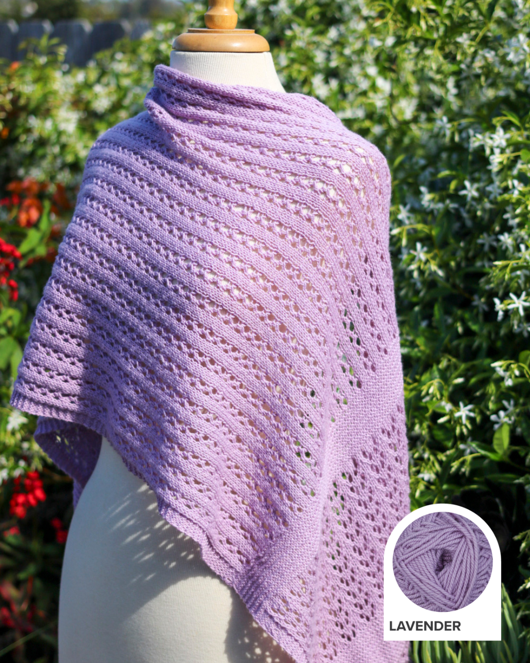 Sweet Jasmine Shawl Yarn Kit