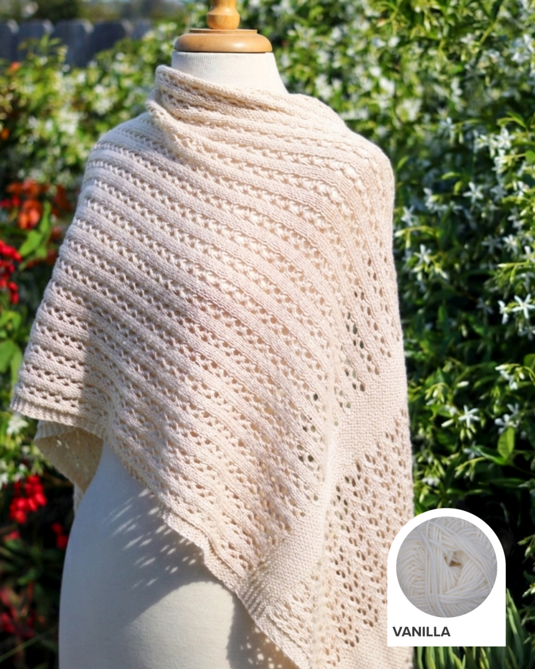 Sweet Jasmine Shawl Yarn Kit