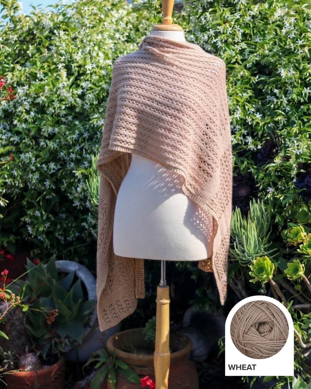Sweet Jasmine Shawl Yarn Kit
