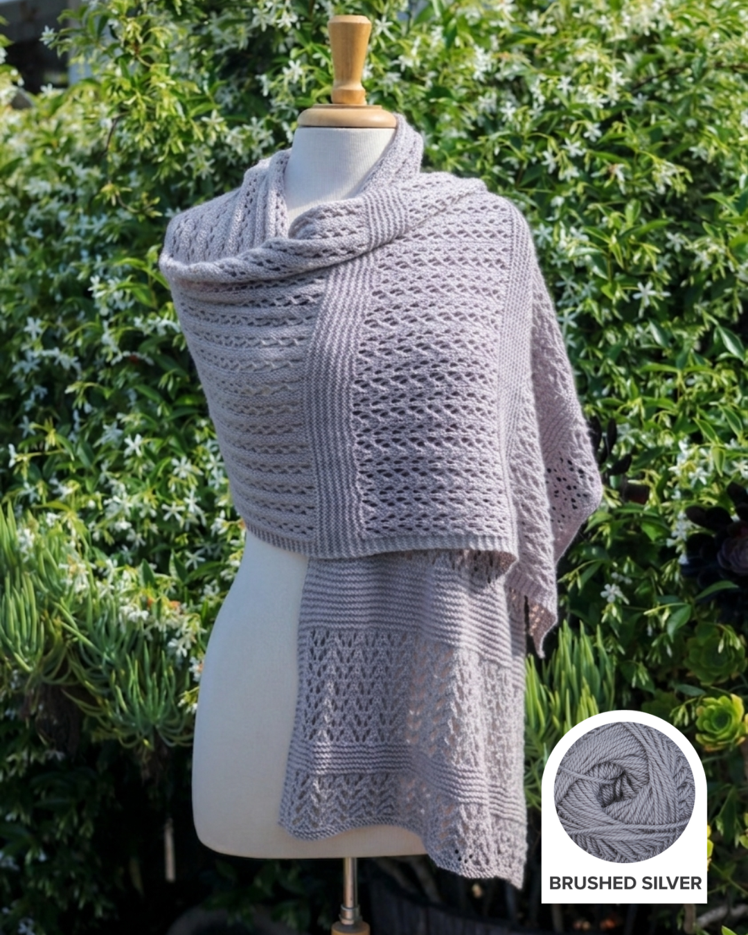 Sweet Jasmine Shawl Yarn Kit