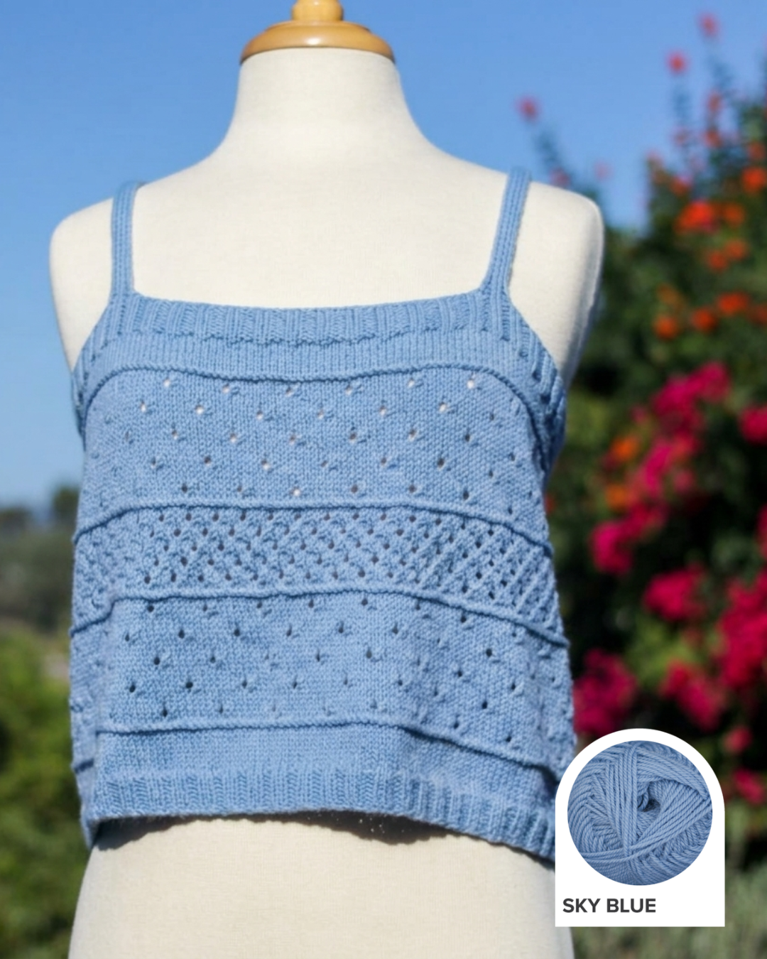 Clear Skies Tank Yarn Kit