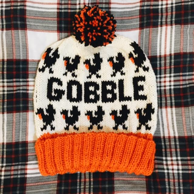 Turkey Says What? Knitting Kit – Worsted Weight Hat Yarn Kit