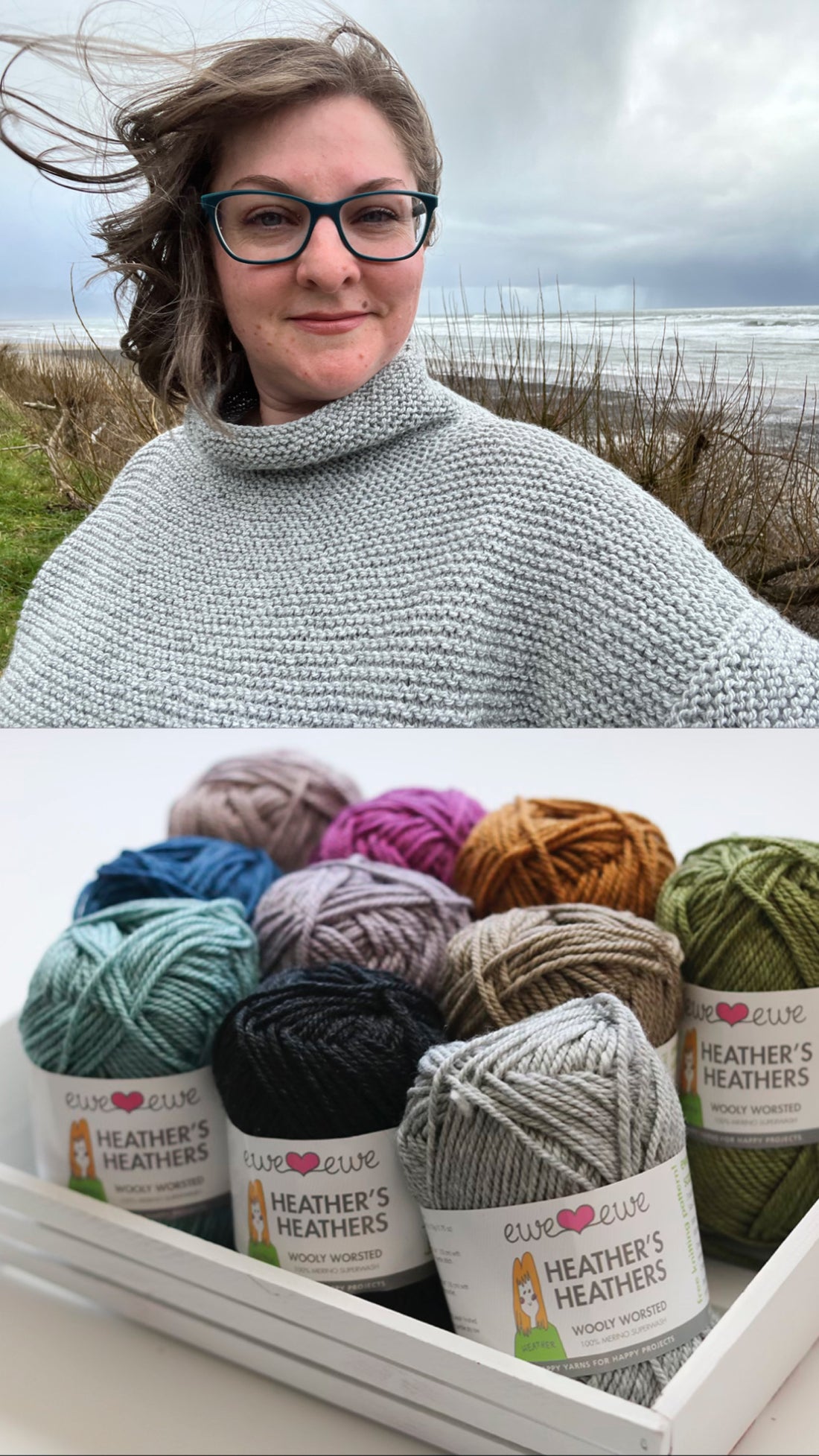 Oceansider Pullover Knitting Pattern