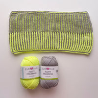 Basync Brioche PDF Multi-Gauge Infinity Scarf Knitting Pattern