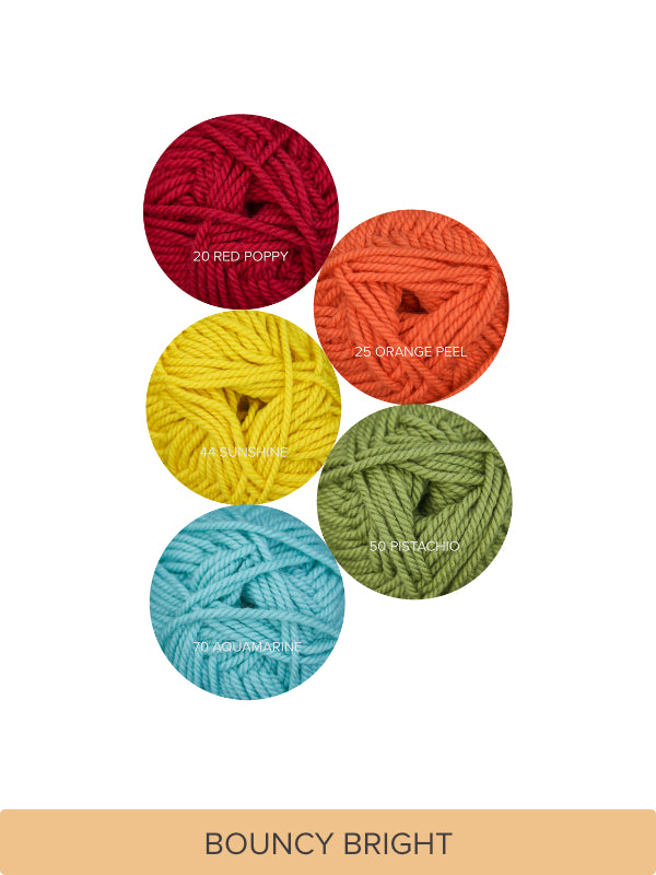 Big Bouncy Baby Blanket Yarn Kit