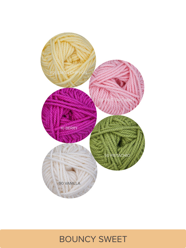 Big Bouncy Baby Blanket Yarn Kit