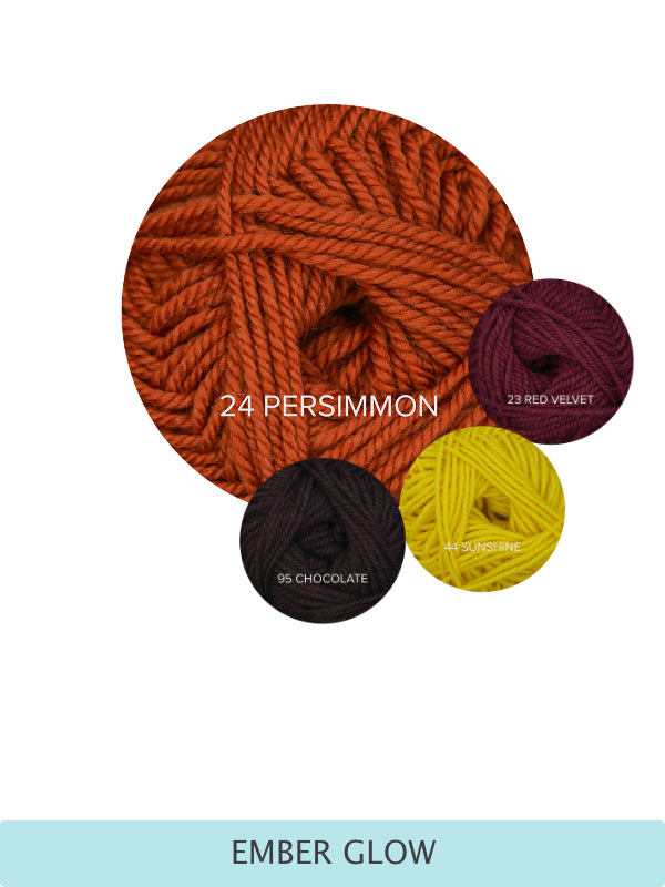 Bubbly Shawl Knitting Kit – Sport Weight Shawl Yarn Kit