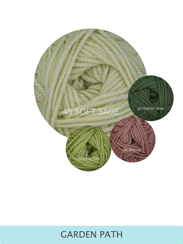 Bubbly Shawl Knitting Kit – Sport Weight Shawl Yarn Kit