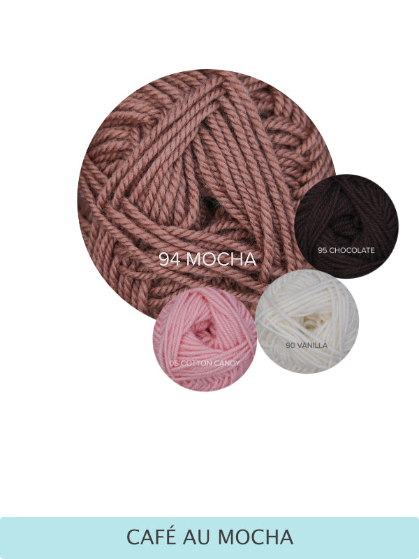 Bubbly Shawl Knitting Kit – Sport Weight Shawl Yarn Kit