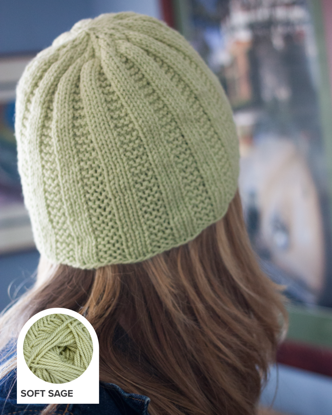 Cottage Cap Beanie Yarn Kit