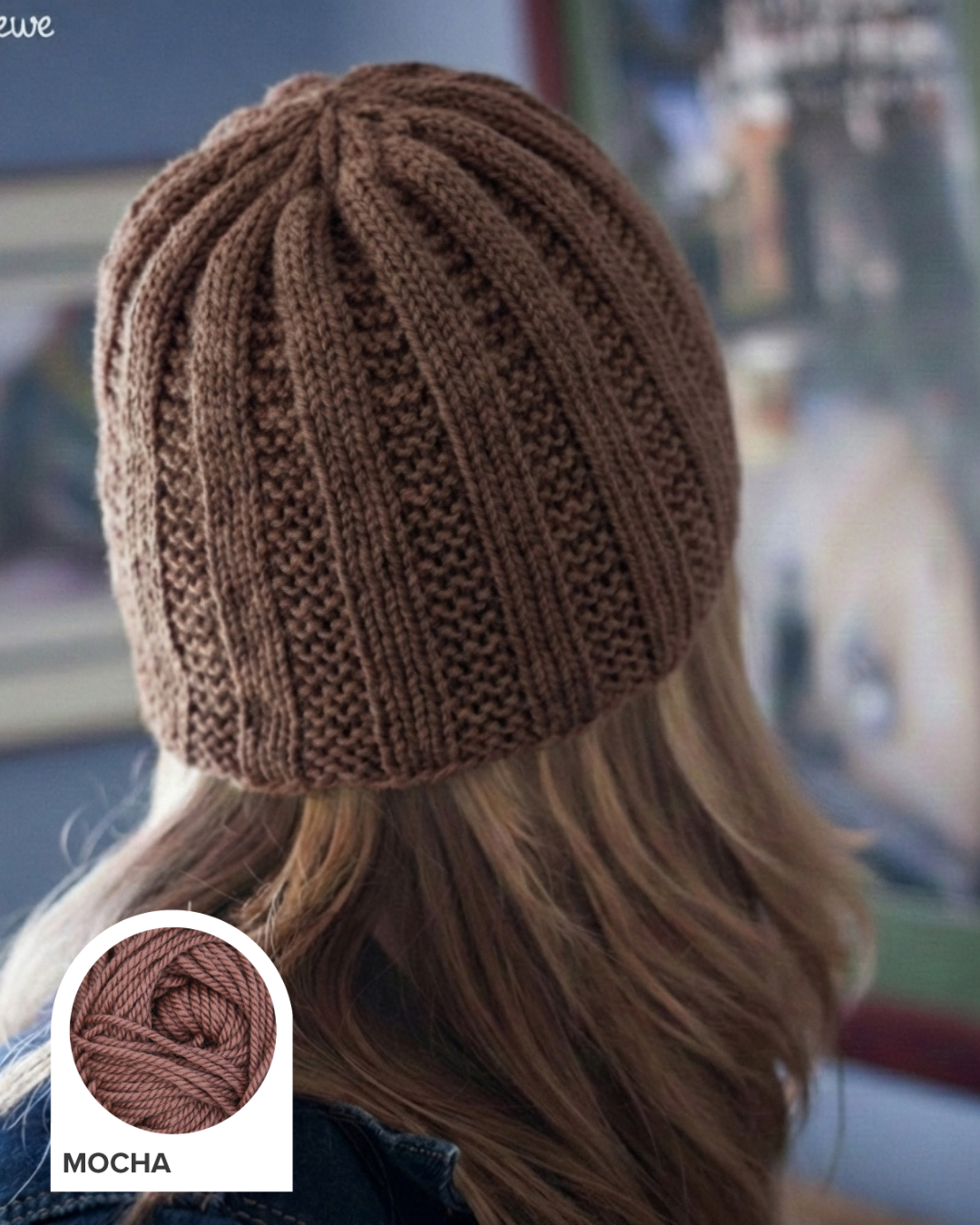 Cottage Cap Beanie Yarn Kit