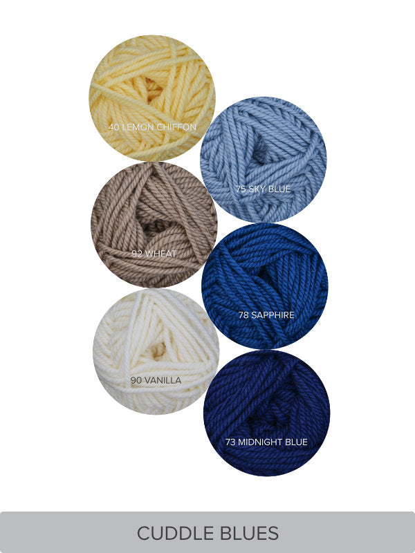 Cuddle Up Baby Blanket Yarn Kit
