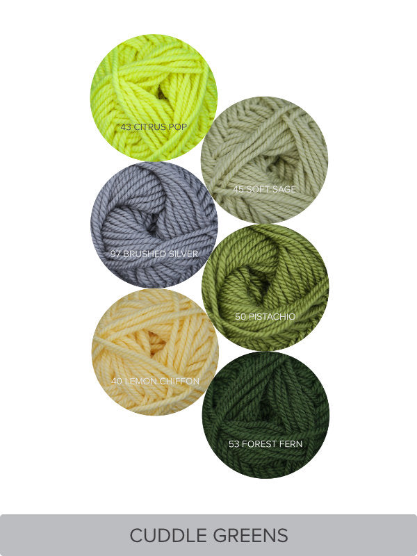 Cuddle Up Baby Blanket Yarn Kit