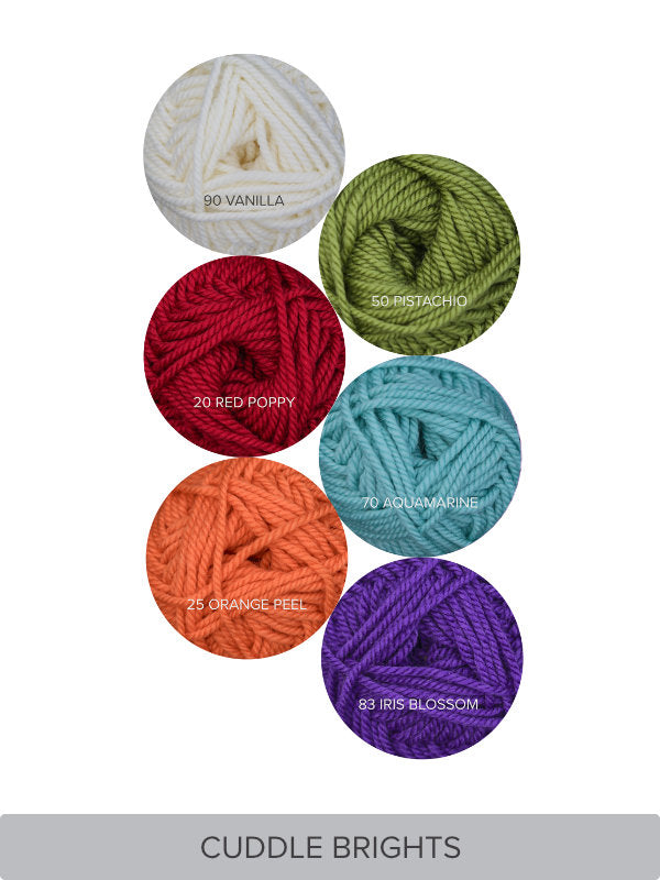 Cuddle Up Baby Blanket Yarn Kit