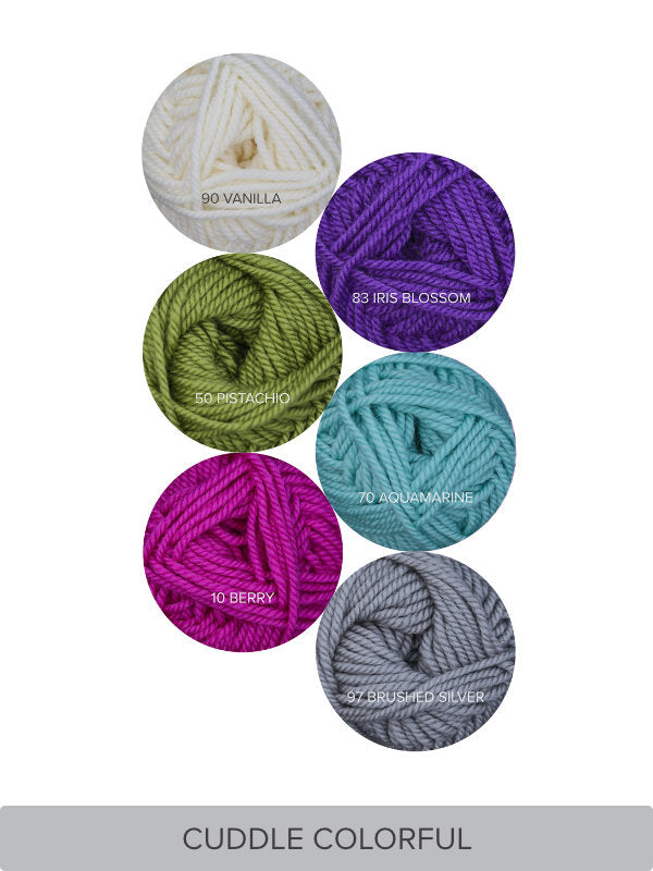 Cuddle Up Baby Blanket Yarn Kit