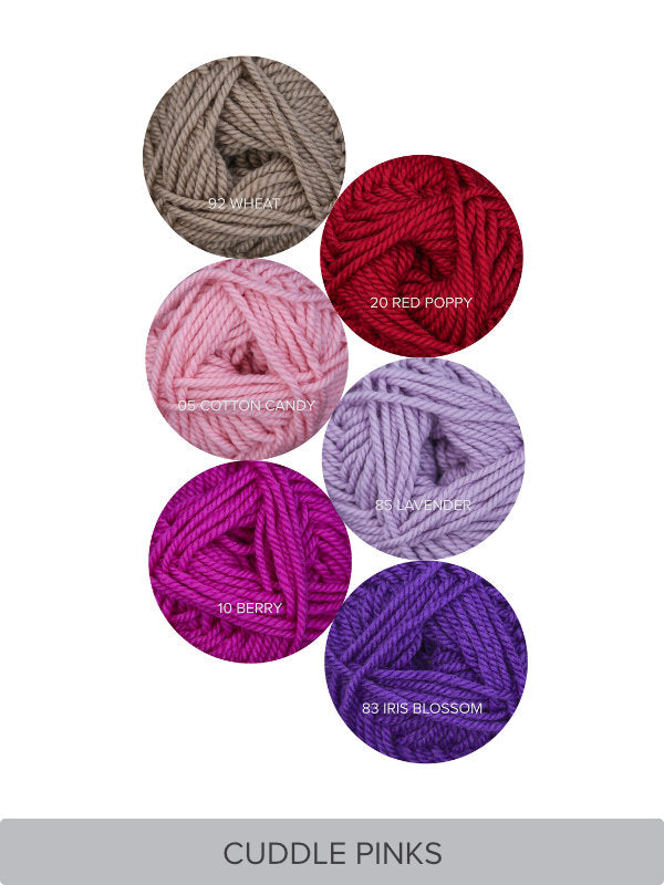 Cuddle Up Baby Blanket Yarn Kit