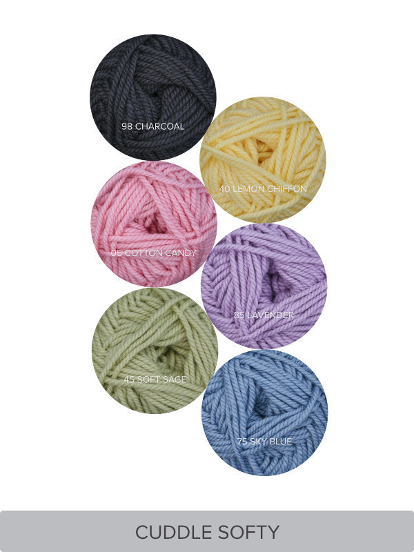 Cuddle Up Baby Blanket Yarn Kit