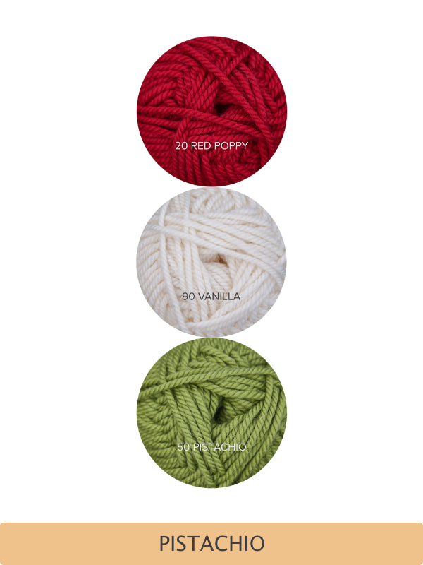 Dancing Santa Hats Knitting Kit – Bulky Weight Hat Yarn Kit