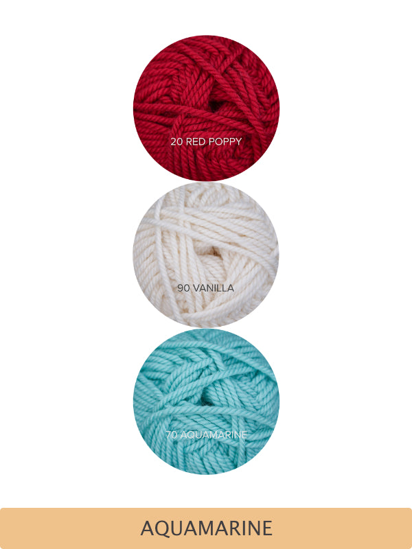 Dancing Santa Hats Knitting Kit – Bulky Weight Hat Yarn Kit